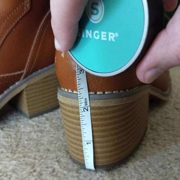 Mossimo Supply Co. Pull On Boots Heeled Boots Slip On Booties - Picture 7 of 9